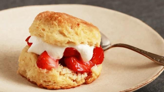 Biscuits and Strawberry Shortcakes