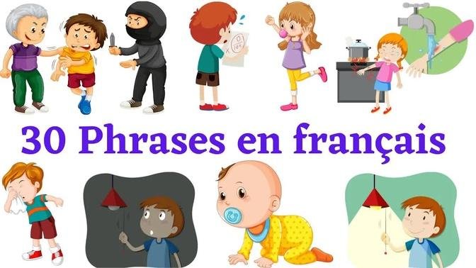 phrases pour exprimer facilement en français.