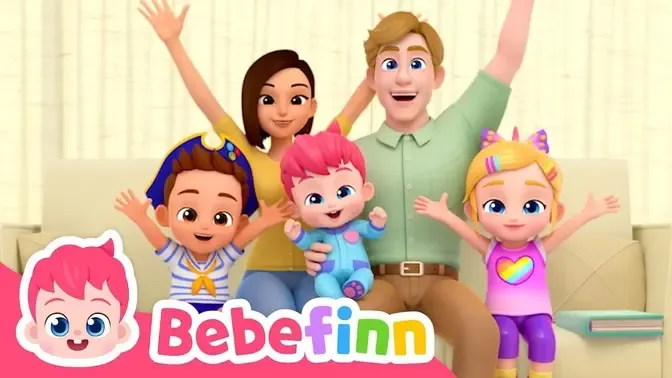 Family Song   Let s learn together with Bebefinn   Nursery Rhymes   Kids Songs   Songs for kids