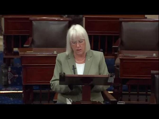 Senator Murray continues her fight for child care on the Senate floor