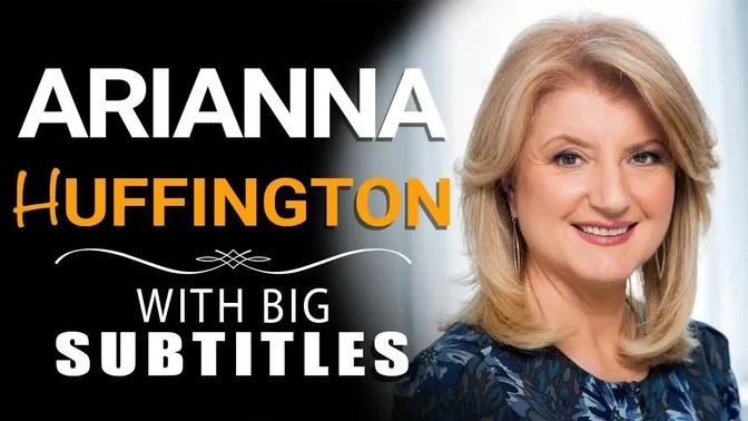 Learn English | Arianna Huffington "Lead the Third Women’s Revolution!" (with BIG subtitles)
