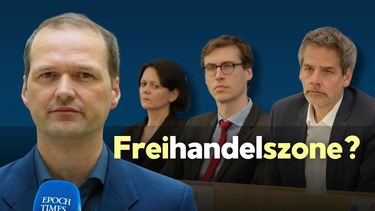 Freihandelszone mit den USA? Epoch Times fragt in der Bundespressekonferenz