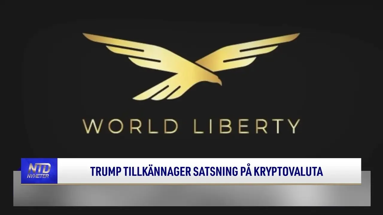 Trump tillkännager satsning på kryptovaluta