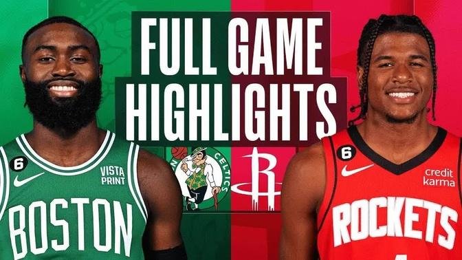 Boston Celtics vs. Houston Rockets Full Game Highlights | Mar 13 | 2022-2023 NBA Season