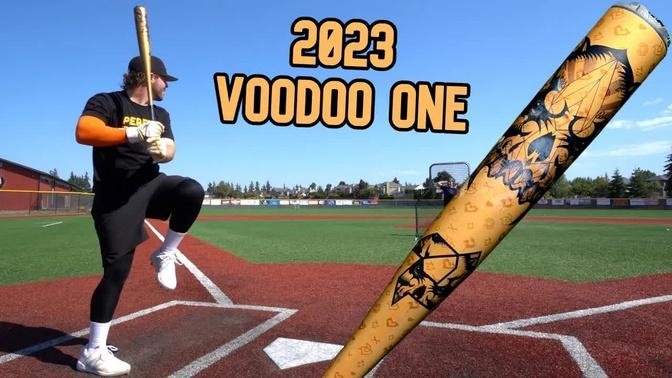 Hitting with the 2023 DeMarini Voodoo One | BBCOR Baseball Bat Review