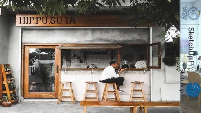 50+ Awesome Industrial Cafe Design Ideas
