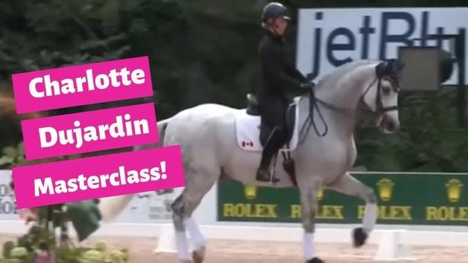 Charlotte Dujardin :Taking the Trot from Ugly to Awesome in a Dressage Horse