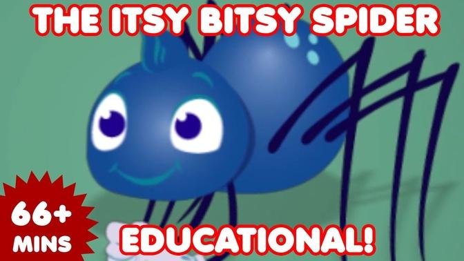 Incy Wincy Spider | Itsy Bitsy | Nursery Rhymes | Kids Songs