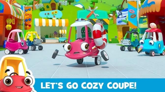 Rescue to the Rescue + More | Kids Videos | Let's Go Cozy Coupe - Cartoons for Kids