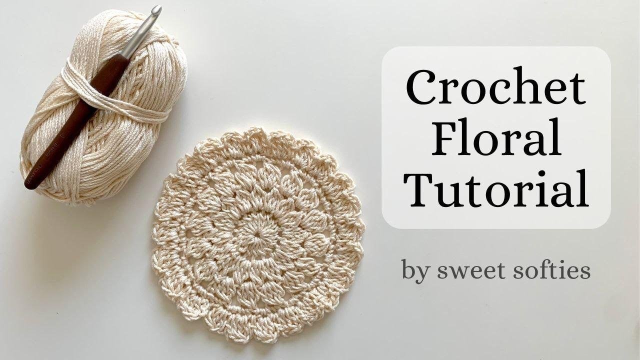 Crochet Floral Applique - Mystery Crochet Along