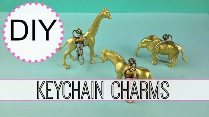 DIY Animal Keychain Charms | Michele Baratta