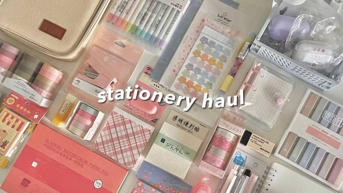 a huge 2022 stationery haul 🍡 _ w_ stationery pal