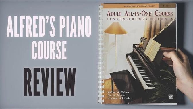 Alfred's adult all in one piano course level 1 review ⧸⧸ Method book