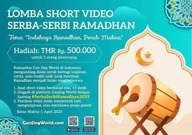 LOMBA SHORT VIDEO SERBA-SERBI RAMADHAN 2025 : INDAHNYA RAMADHAN, PENUH MAKNA