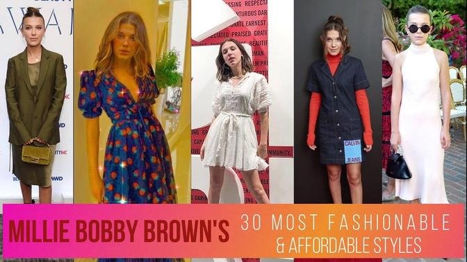 30 Most Fashionable & Affordable Styles of Millie Bobby Brown | Fashion