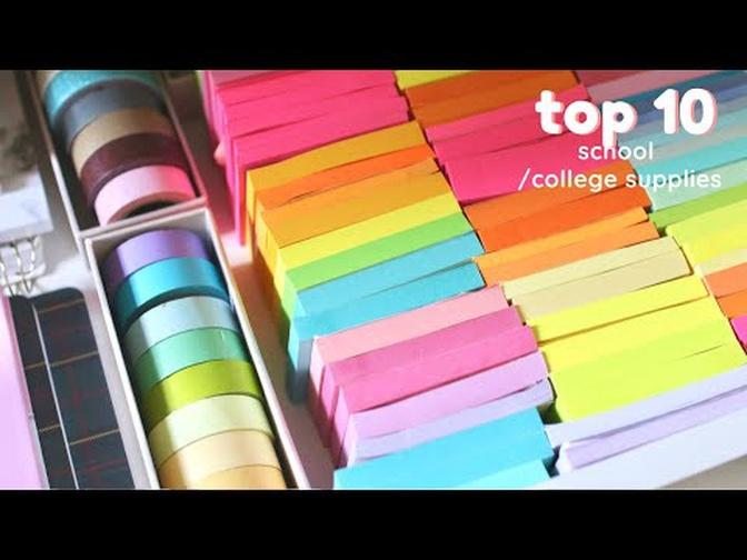Top 10 school supplies you didn’t know you needed ✨