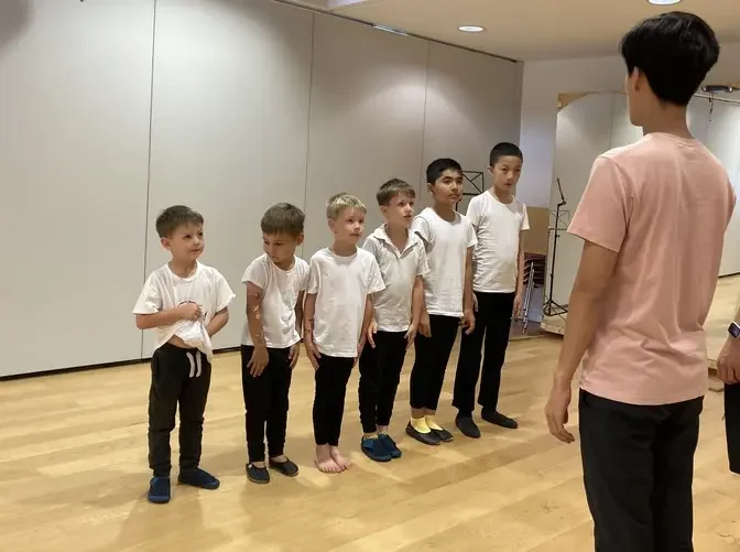 Classical Chinese Dance from Boys on Aug. 2, 2024 in Kaub