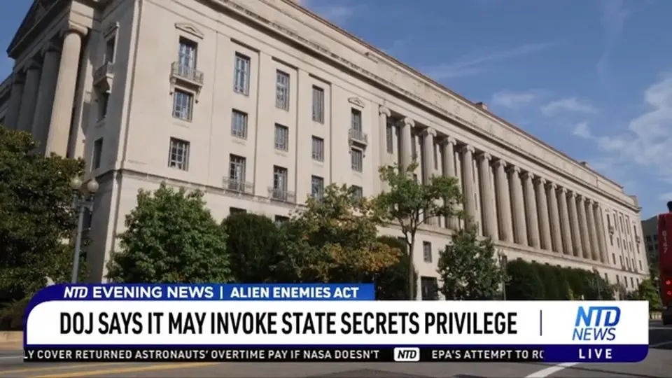 DOJ Says It May Invoke State Secrets Privilege
