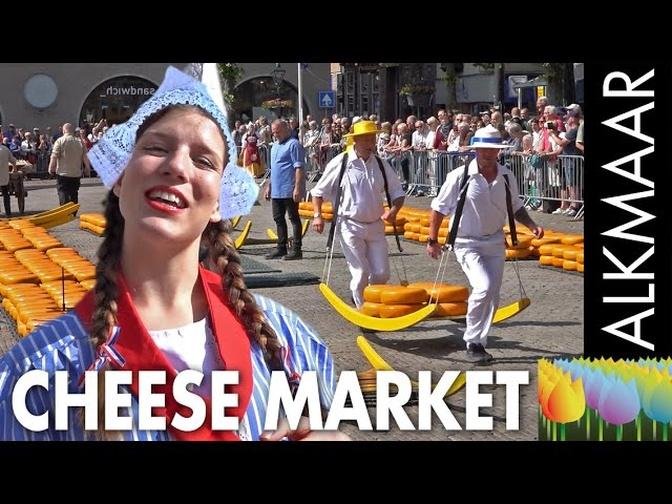 The cheese market at Alkmaar - Holland Holiday
