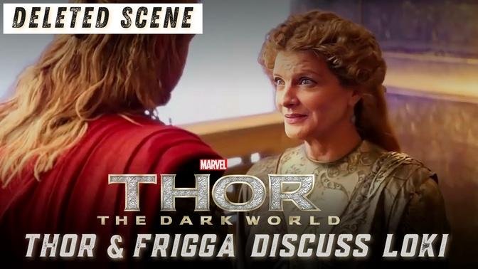 THOR: The Dark World (2013) - Thor & Frigga discuss Loki - Deleted Scene
