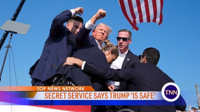 US Secret Service Says Trump 'Is Safe' After Shooting at Pennsylvania Rally