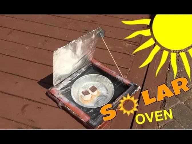 Solar Oven Pizza box Experiment - DIY Solar oven