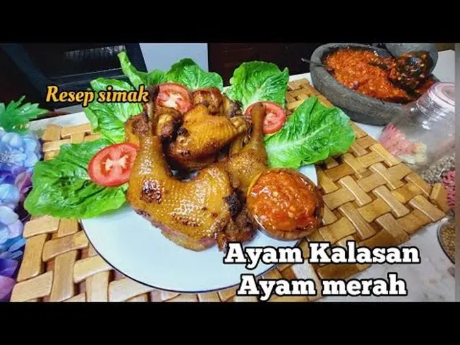 Ayam Kalasan , Rahasia  Masak Ayam  Merah  Anti Alot