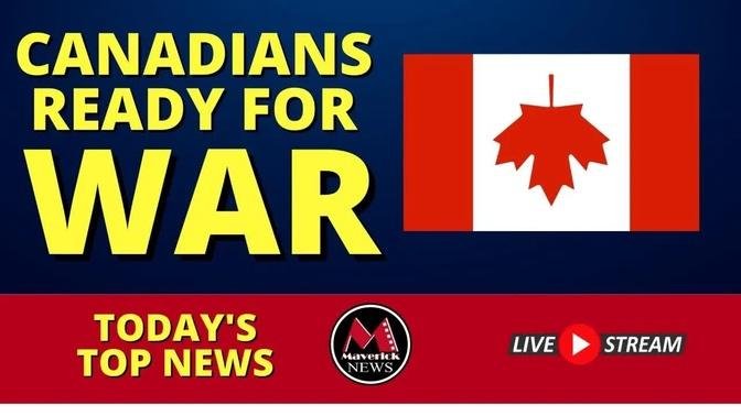 Freedom Convoy 2023: Canadians On The Brink of W*R?