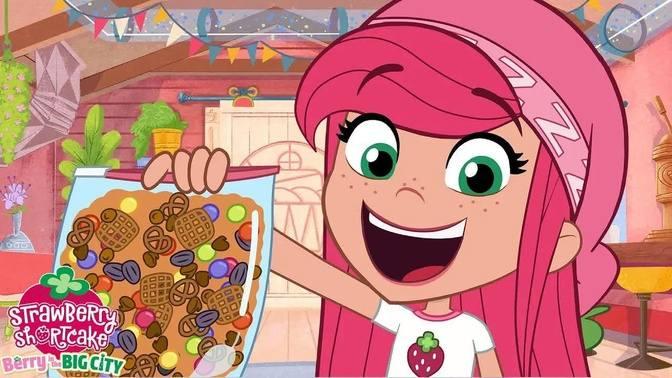 Strawberry Shortcake 🍓 Slumber Party! 🍓 Berry in the Big City 🍓 Cartoons for Kids
