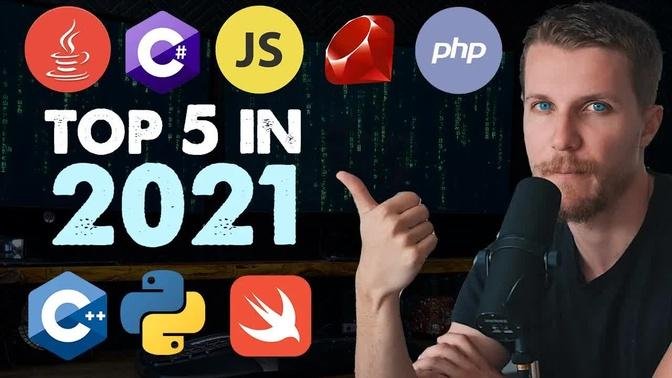 The Top 5 Programming Languages in 2021 to get a job