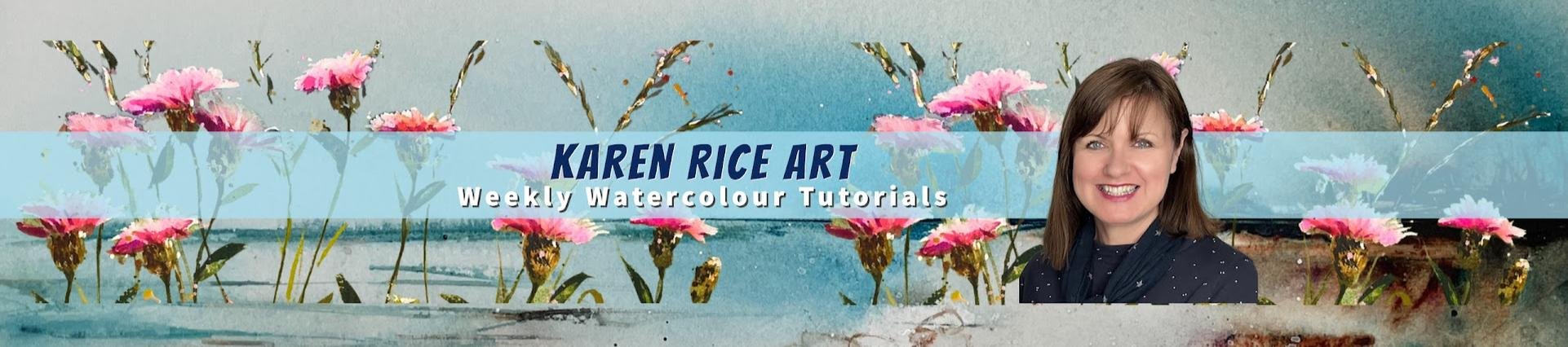 Karen Rice Watercolour Tutorials Gan Jing World