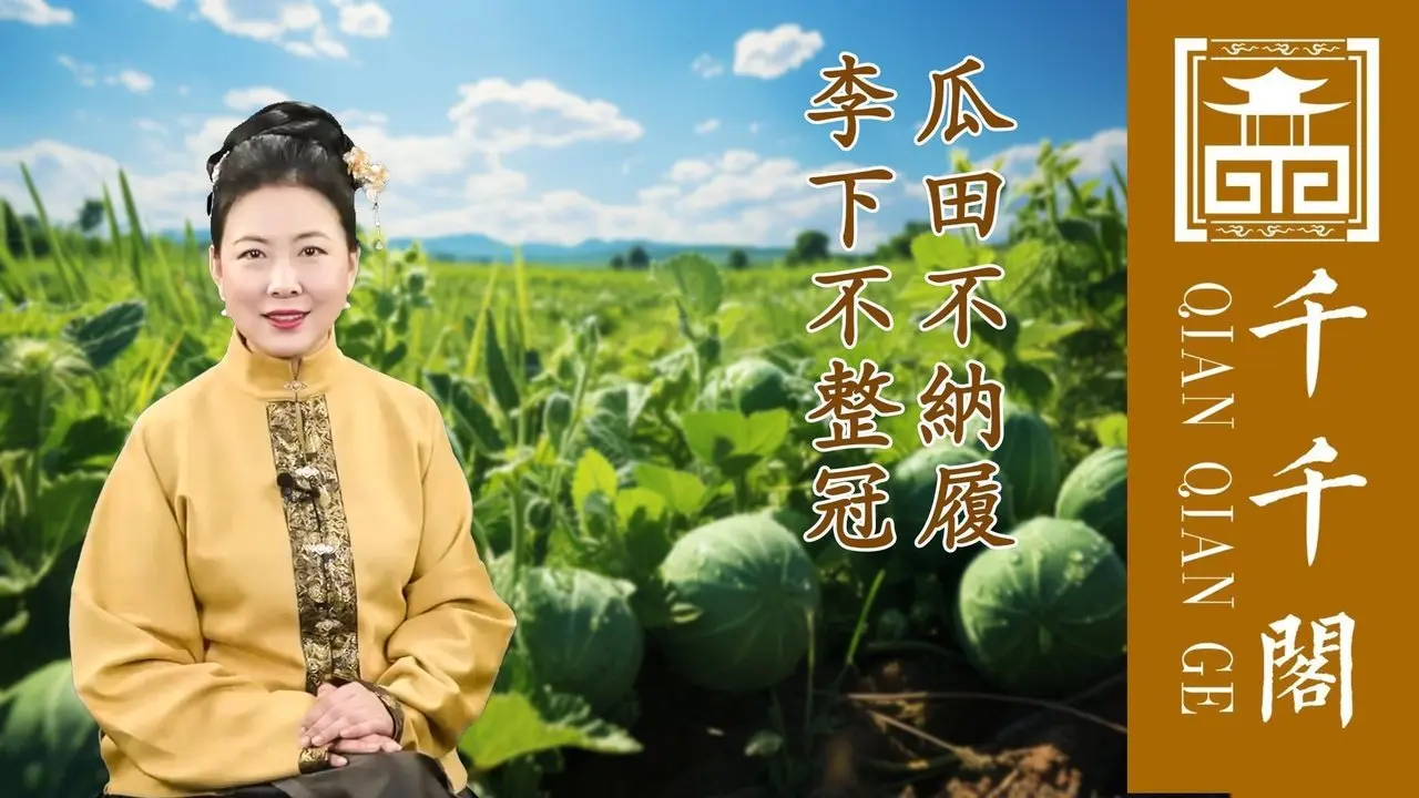 【千千閣|人生感悟】瓜田不納履 李下不整冠| #淨地書院 #人生感悟  #教育 #生活  #瓜田李下