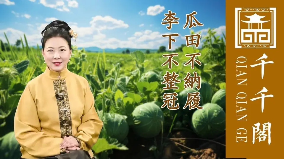 【千千閣|人生感悟】瓜田不納履 李下不整冠| #淨地書院 #人生感悟  #教育 #生活  #瓜田李下