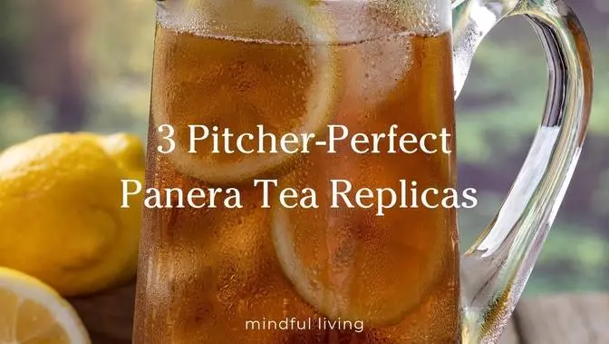 3 Pitcher-Perfect Panera Tea Replicas