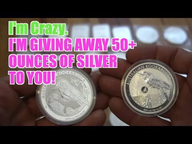 I'm Giving Away 50+ Troy Ounces of Silver. Seriously.