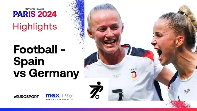 Germany take BRONZE from Spain in the Women's football 🏆 Highlights