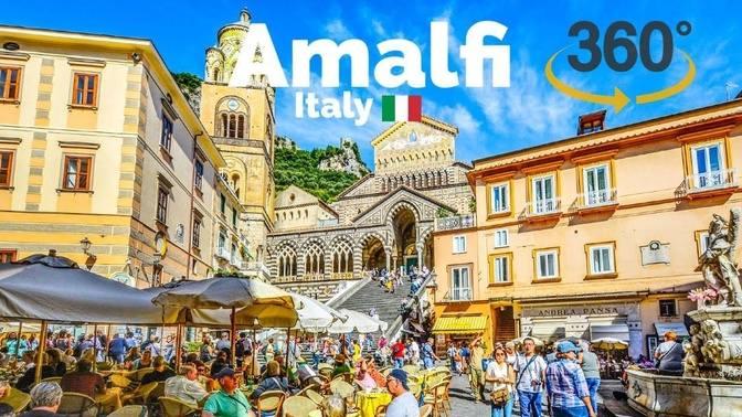 Amalfi Coast, Italy 🇮🇹 - 360° VR 4K Walking Tour - September 2022 ...