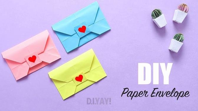 GIFT ENVELOPE _ Money Envelope Making Ideas _ DIY Envelope