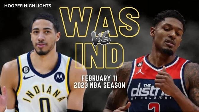 Washington Wizards vs Indiana Pacers Full Game Highlights | Feb 11 | 2023 NBA Season