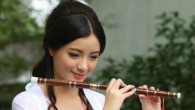 Traditional Chinese Music - Chinese Flute Ensemble with field scenes