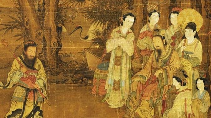 汉文帝遇神人 竟获得罕见的1700年古书(图)