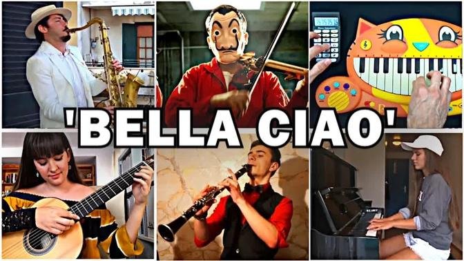 Who Played it Better: Bella Ciao (Sax, Guitar, Calculator, Piano, Violin, Cat Piano, Clarinet)