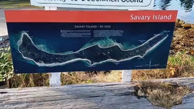 Savary Island and Lois Lake