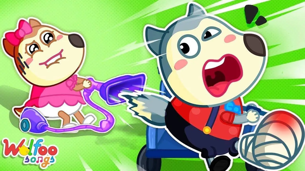 When Brother Has A Boo Boo 🥺 Clumsy Sibling Song 🎶 Wolfoo Nursery Rhymes & Kids Songs