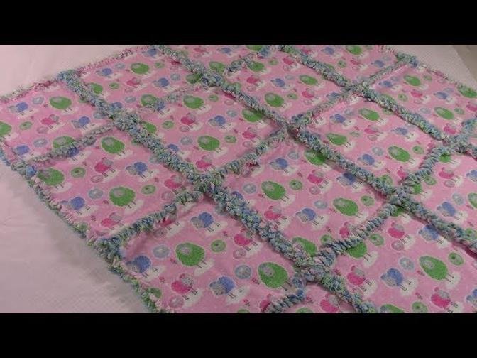 Easy Baby Rag Quilt | The Sewing Room Channel | Videos | Sewing For ...