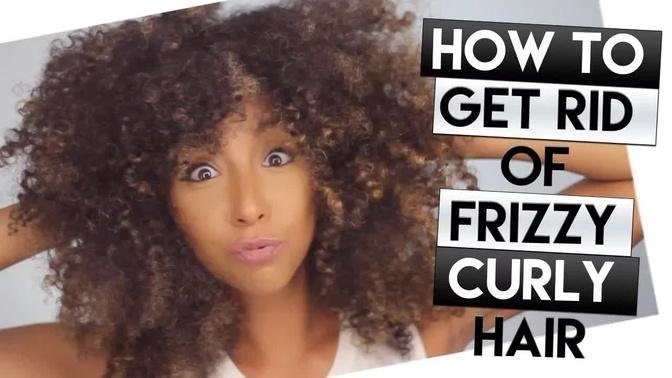How To Get Rid Of Frizzy Curly Hair + My Hair With NO PRODUCT! ! | BiancaReneeToday