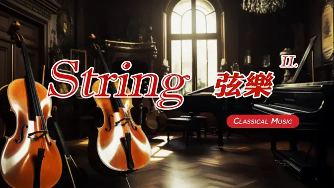 【 1 Hr. 】 Classical String Music Collection (2) 一小時 古典弦樂 (2)