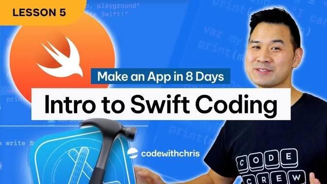 Introduction to Swift Coding - Lesson 5 (2023 / Xcode 14 / SwiftUI)