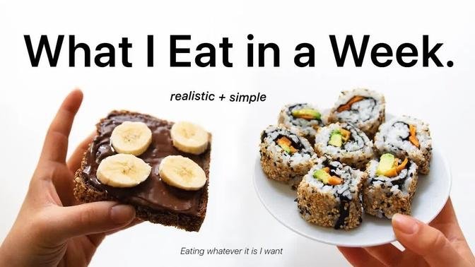 Everything I Eat in a Week! (realistic & easy vegan meals)