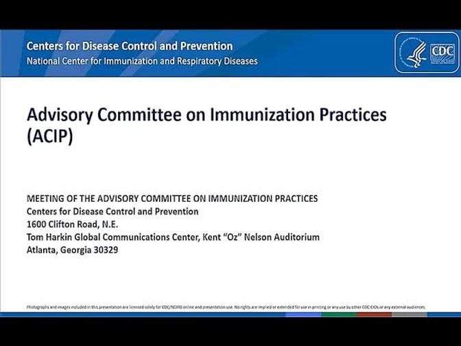 May 19, 2022 ACIP Meeting - Welcome & Coronavirus Disease 2019 (COVID-19) Vaccines